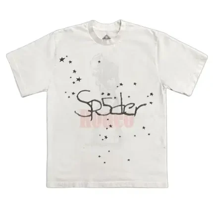 Travis Scott Cactus Jack x Sp5der T-Shirt White