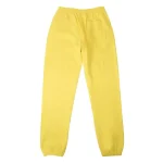 SP5DER Logo Print Sweatpants Yellow Back in