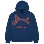 Sp5der Adult Sweatshirt Navy Hoodie