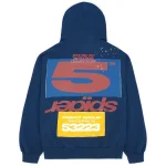 Sp5der Adult Sweatshirt Navy Hoodie Back in