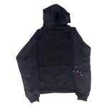 Sp5der Angel Number 555 Black Pink Hoodie Back in