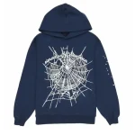 Sp5der Arach NY Phobia Tracksuit Navy Hoodie