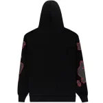 Sp5der Beluga Outline Black Hoodie Back in