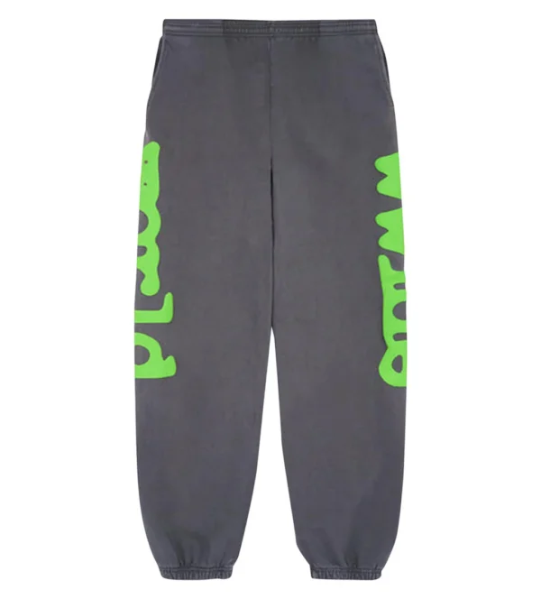 Sp5der Beluga Slate Grey Sweatpants Sp5der Beluga Slate Grey Sweatpants