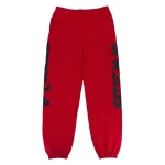 Sp5der Beluga Track Pants Red