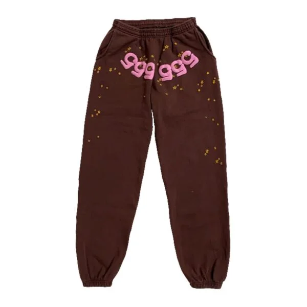Sp5der Classic Sweatpant Brown Sp5der Classic Sweatpant Brown
