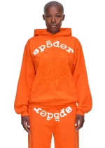 Sp5der LEGACY Tracksuit Orange Style