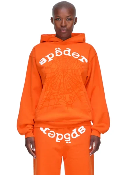 Sp5der LEGACY Tracksuit Orange Style