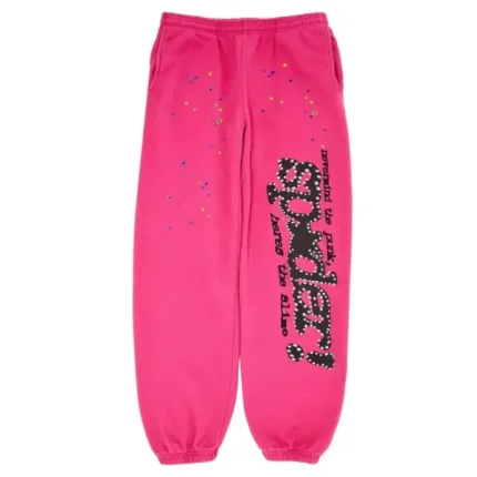 Sp5der PINK V2 Sweatpant Pink