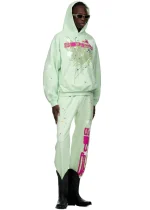Sp5der SP5 Mint Sweatpants Mint Pair in