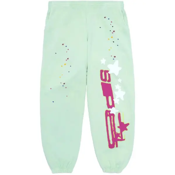 Sp5der SP5 Mint Sweatpants Mint Sp5der SP5 Mint Sweatpants Mint