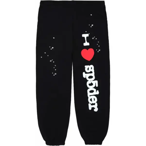 Sp5der Souvenir SP5 Sweatpants Black Sp5der Souvenir SP5 Sweatpants Black