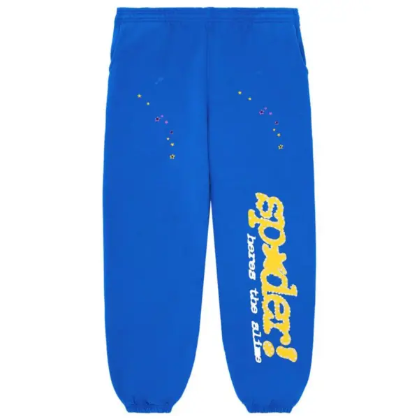 Sp5der TC Sweatpants Blue Sp5der TC Sweatpants Blue