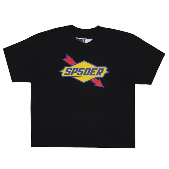 Sp5der The Spot Tee Black Sp5der The Spot Tee Black