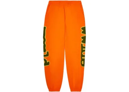 Sp5der World Beluga Sweatpants Orange