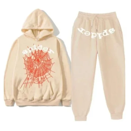 Spider worldwide Tracksuit Cream